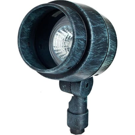 Dabmar Lighting Cast Aluminum Directional Spot Light- Patina Green LV201-PG